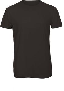 B&C CGTM055 - T-shirt Triblend col rond Homme Black