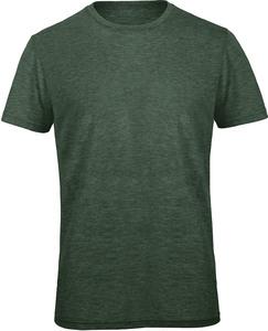 B&C CGTM055 - T-shirt Triblend col rond Homme Heather Forest
