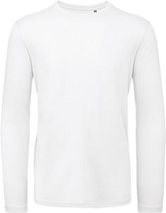 B&C CGTM070 - T-shirt bio Inspire homme manches longues White