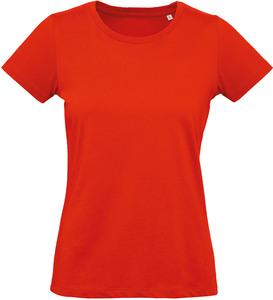 B&C CGTW049 - T-shirt bio femme Inspire Plus Fire Red