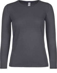 B&C CGTW06T - T-shirt manches longues femme #E150 Dark Grey