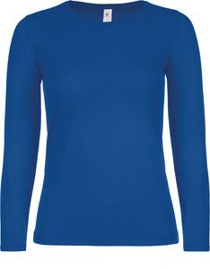 B&C CGTW06T - T-shirt manches longues femme #E150 Royal Blue