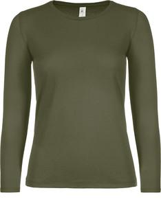 B&C CGTW06T - T-shirt manches longues femme #E150 Urban Khaki