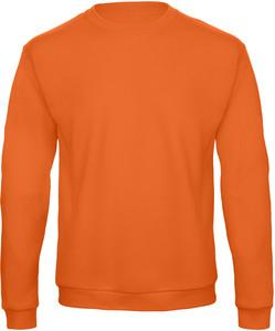 B&C CGWUI23 - Sweatshirt col rond ID.202 Pumpkin Orange