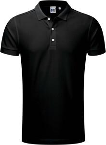 Russell RU566M - Polo Stretch Homme Black
