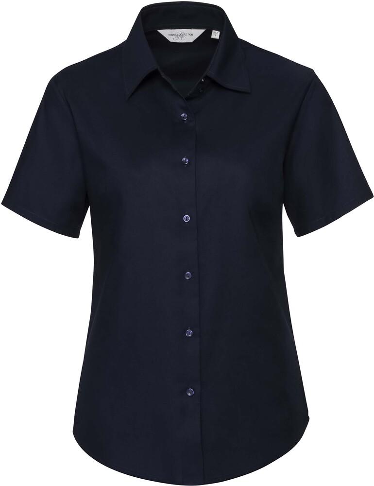Russell Collection RU933F - Chemise Oxford Femme Manches Courtes