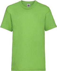 Fruit of the Loom SC221B - T-Shirt Enfant Coton Lime
