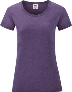 Fruit of the Loom SC61372 - T-Shirt Femme Coton Mauve Cendré