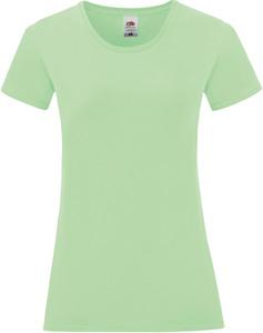 Fruit of the Loom SC61432 - T-shirt femme Iconic-T Menthe