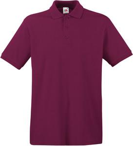 Fruit of the Loom SC63218 - Polo Piqué Burgundy