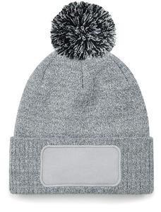 Beechfield B443 - BONNET À POMPON PATCH SNOWSTAR®