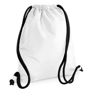 Bag Base BG110 - Sac à dos de gym à cordon Blanc-Noir