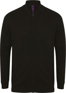 Henbury H718 - Cardigan zippé Black