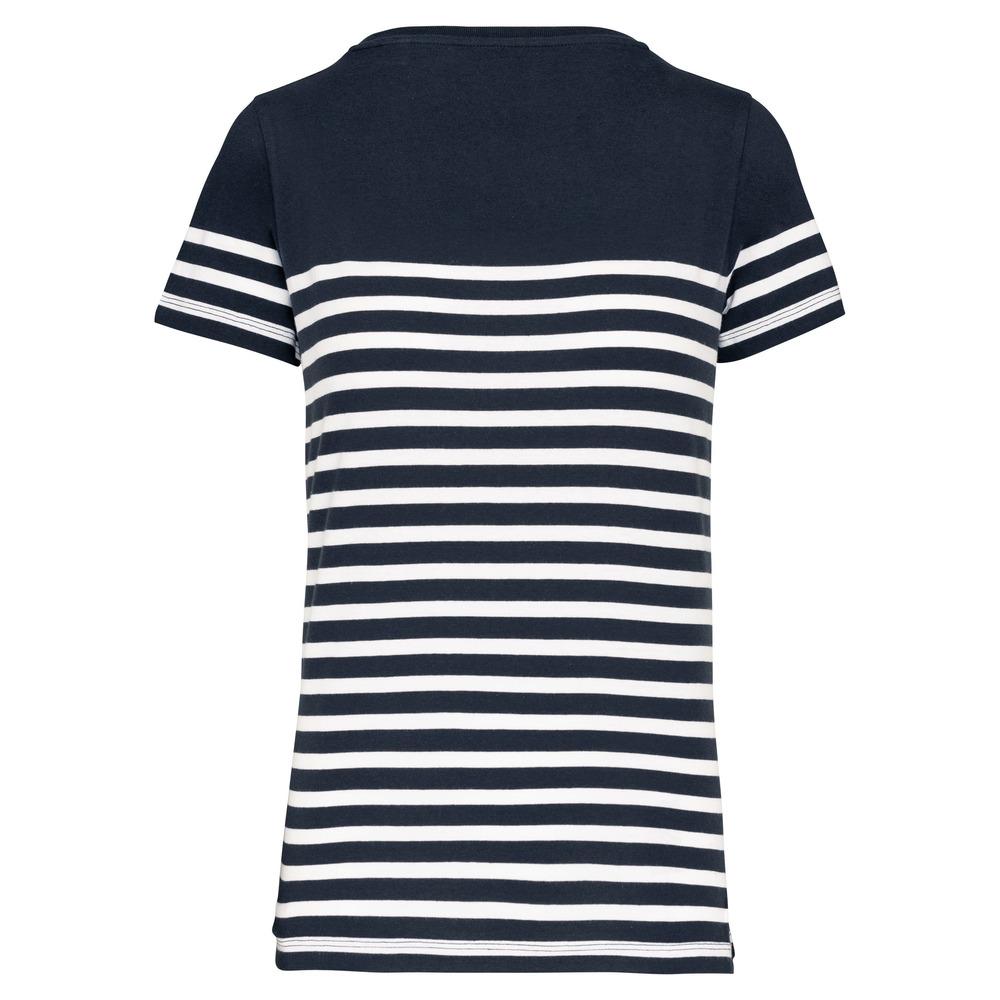 Kariban K3034 - T-shirt marin col rond Bio femme