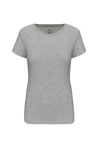 Kariban K3013 - T-shirt col rond manches courtes femme Light Grey Heather