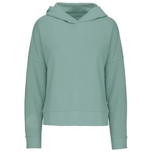 Kariban K494 - Sweat-shirt capuche lounge Bio femme Sage