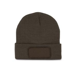 K-up KP895 - Bonnet avec patch Dark Khaki