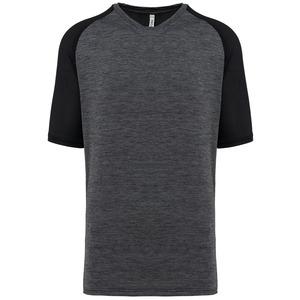 PROACT PA4030 - T-shirt de padel bicolore à manches raglan homme