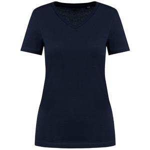 Kariban Premium PK305 - T-shirt Supima® col V manches courtes femme Deep Navy