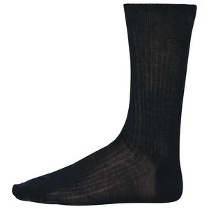 Kariban Premium PK801 - Chaussettes coton rib 4x2 fil d'Écosse homme Black