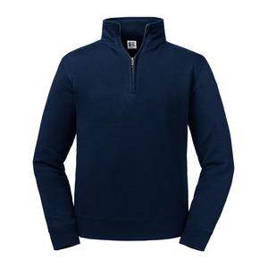 Russell RU270M - Sweat Col Zippé Authentic French Navy