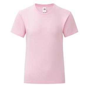 Fruit of the Loom SC61025 - T-shirt fille iconic 150 T Light Pink