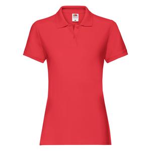 Fruit of the Loom SC63030 - Polo Femme Premium Red
