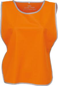 Yoko YHVJ259 - Chasuble à bordure réfléchissante Orange
