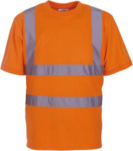 Yoko YHVJ410 - T-shirt manches courtes haute visibilité Hi Vis Orange