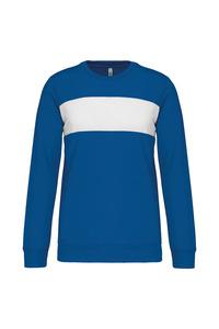 PROACT PA374 - Sweat-shirt polyester enfant Sporty Royal Blue / White