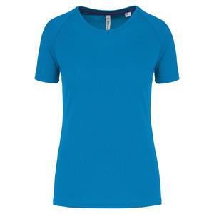 PROACT PA4013 - T-shirt de sport à col rond recyclé femme Aqua Blue