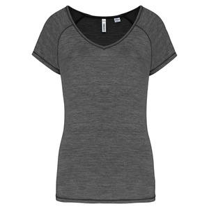 PROACT PA4020 - T-shirt de sport écoresponsable femme Marl Dark Grey