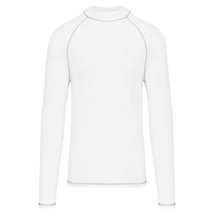 PROACT PA4017 - T-shirt technique à manches longues avec protection anti-UV unisexe White