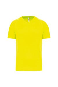 PROACT PA476 - T-shirt de sport manches courtes col v homme