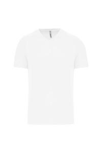 PROACT PA476 - T-shirt de sport manches courtes col v homme White