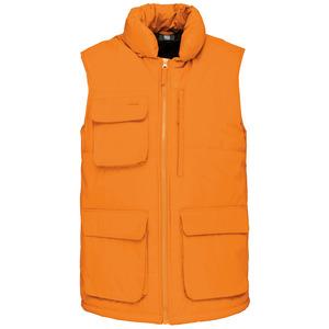 WK. Designed To Work WK615 - Bodywarmer matelassé homme Orange