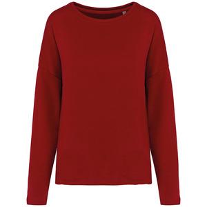 Kariban K471 - Sweat-shirt femme "Loose" Hibiscus Red