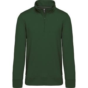Kariban K487 - Sweat-shirt col zippé Forest Green