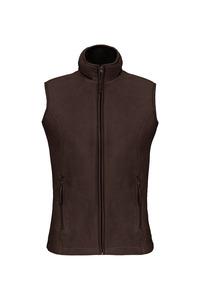 Kariban K906 - MÉLODIE > GILET MICROPOLAIRE FEMME Chocolate