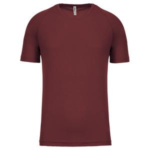 ProAct PA438 - T-SHIRT SPORT MANCHES COURTES Wine