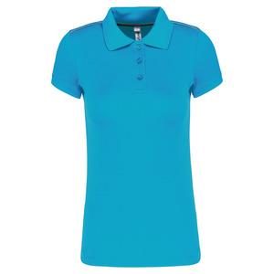 ProAct PA481 - POLO MANCHES COURTES FEMME Light Turquoise
