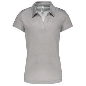 ProAct PA483 - POLO SPORT MANCHES COURTES FEMME Gris chiné