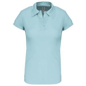 ProAct PA483 - POLO SPORT MANCHES COURTES FEMME Ice Mint