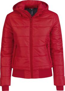 B&C CGJW941 - Blouson Doudoune Femme Red / Black