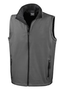 Result R232M - Body Softshell "Printable" Homme Charcoal/ Black