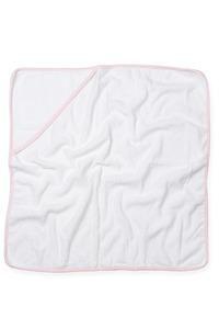 Towel city TC36 - Serviette à capuche pour bébés White/ Pale Pink
