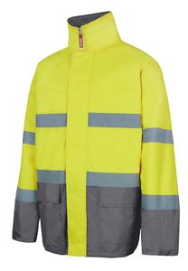 Velilla 306002 - PARKA BICOLORE HV GREY/HI-VIS YELLOW