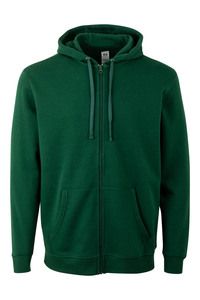 Mukua SF270U - SWEAT-SHIRT À CAPUCHE ZIPPÉE Bottle Green