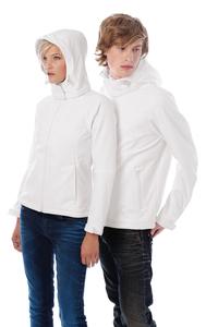 B&C CGJW937 - Veste Capuche Softshell Femme