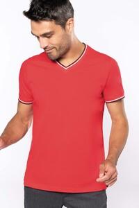 Kariban K374 - T-shirt maille piquée col V homme